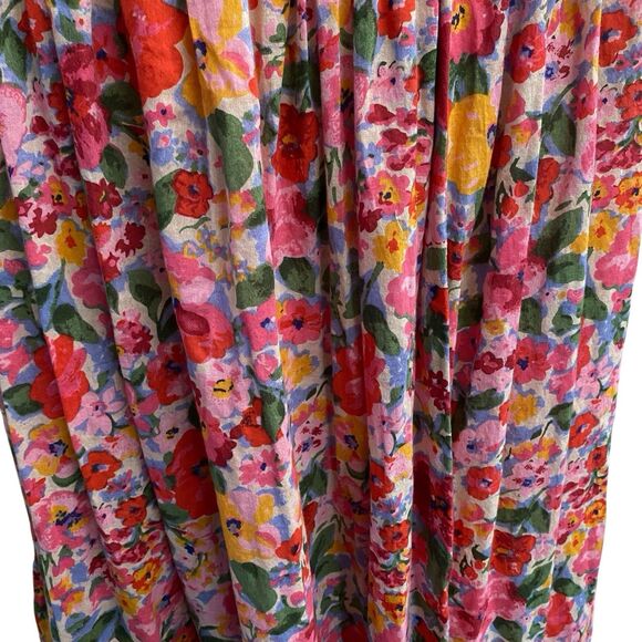 Natural Life Maxi Skirt dress floral Cottage Prairie Size Small - Picture 8 of 13